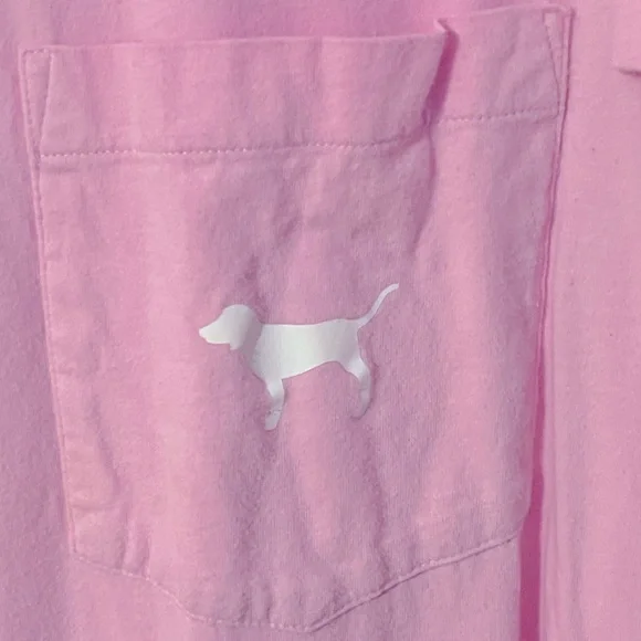 PINK Victoria’s Secrets T-Shirt with Pocket Size Large NWT - Picture 5 of 5